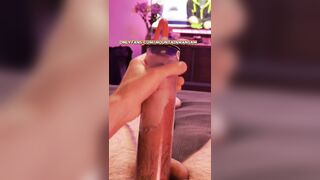 OVER 8 INCHES IN MY SCHLONG PUMP