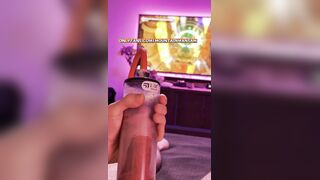 OVER 8 INCHES IN MY SCHLONG PUMP