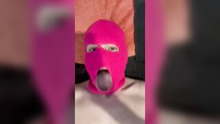 All hooded up and getting prepared for a AWESOME filthy jack