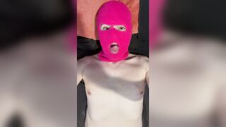 All hooded up and getting prepared for a AWESOME filthy jack