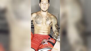 My WOOD BLOWS A LOAD, With Boxing Mittens