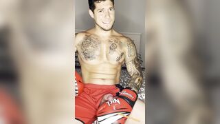 My WOOD BLOWS A LOAD, With Boxing Mittens