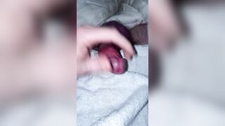 Gooning My Stiff Cock Until It Sploogs Out Some Spermies