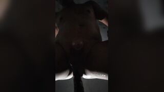 I detected deserted apartment and I didnt hesitate to put pink cigar in my rump from so much enlivenment