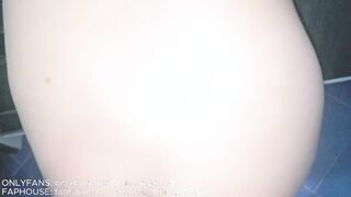 NUDE BACK INTERCOURSE IN THE BATHROOM I LEFT HIS ARSE OPEN INTERNAL EJACULATION