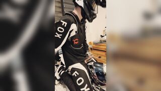 I bang my helmet, it would be astounding if there was a head in it.