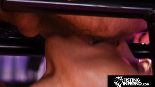 GOING KNUCKLE DEEP INFERNO - Anilingus Stool Ass job - Robot Arse Open up - Gigantic Man-meat Demolishes School Fuckhole