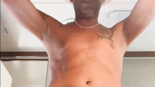 8 Inches of Cowboy Pecker Wagging - When the Taut Denim & Brief Cutoffs Get Peeled Off