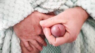 Jizz flow in a fabulous bathrobe