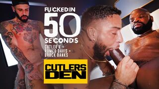 Humped in 50 seconds with Cutler and Romeo taking turns in Brock Banks for Cutlers Den
