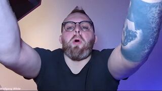 Slobbering and spunking on you ;) POINT OF VIEW Roleplay - Monstrous jizz flow right on your face