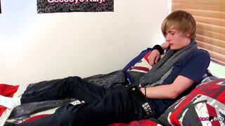 HomoEmo: Platinum-blonde Punk Twunk Brent Daleys Salami Is Prepared For The Camera Joy