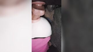 Railing this Thick fake penis til I cant anymore