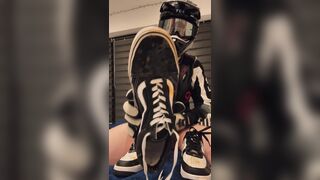 Ultra-cute to stick your hard-on in your sneakers