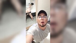 Stroking off in ibis