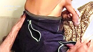 Greedy for onw spunk Fat stream drinking