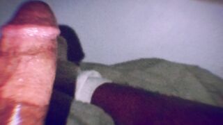 Spread out My BIG BLACK COCK Until I Spunk