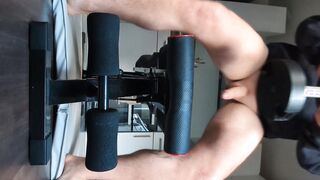 My Step Brother Sends me His Home Gym Exercise Routine!!