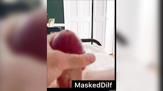 Nosey father jizzes to the dream of being drilled in the bootie