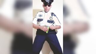 009 PoliciaUniform I ENJOY UNIFORMS 1 fetiche Policia Uniforme Cop fetish Police Homosexual Vid