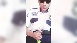 009 PoliciaUniform I ENJOY UNIFORMS 1 fetiche Policia Uniforme Cop fetish Police Homosexual Vid
