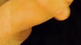 Uncircumcised lad shoots ginormous flow  IMMENSE CUM-SHOT