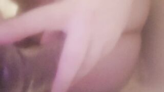 Yam-sized Locked Sissy Ruins Caboose in Bathroom w/Monstrous Clear Fuck stick