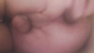 Yam-sized Locked Sissy Ruins Caboose in Bathroom w/Monstrous Clear Fuck stick