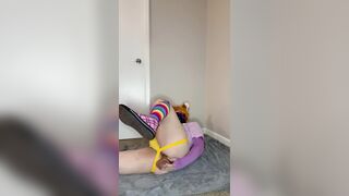 Sissy with plaything