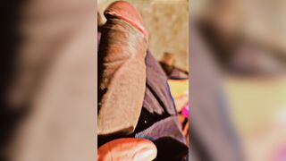 Massive wood open door stroking off bone showcase