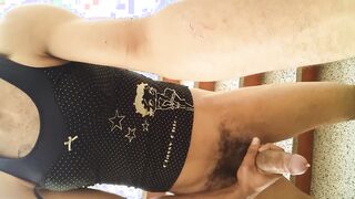 sloppy faggot boinking his backside and jizzes