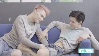 Inked Oliver V Takes Brown-haired Logan S Deep And Rock-hard!