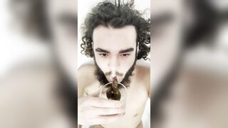 Martin Masa eats shit scat on face gay porn 07710486420