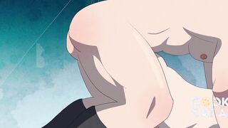 Big Bodybuilder Spreading Lad’s Taut Butt Before Deep Internal cumshot