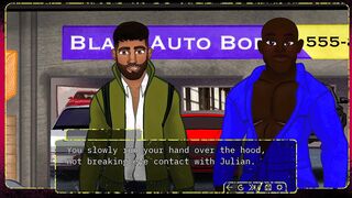 Going for a Rail with Julian  DESERT OF ASH: a Post-Apocalyptic Homosexual Hookup Simulator