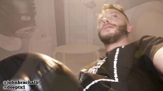 Giant Fuck-stick Guy Ravages my gullet rock-hard