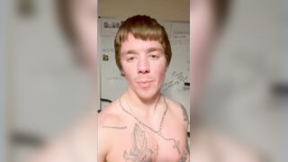 Squatting my immense culo on my glass coffee table - CAMERA two