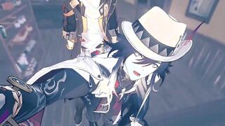 Caelus x Ashveil - Honkai Starlet Ride - Yaoi Manga porn Toon