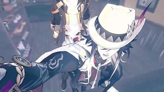 Caelus x Ashveil - Honkai Starlet Ride - Yaoi Manga porn Toon