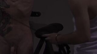 DaddysBondageBoys: Tormentor Tyes Love Phat Fuck stick Spread out And Lashing Of Slender Justen Moore