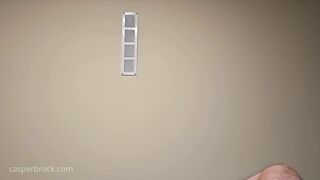 POINT OF VIEW Your Thick Roomie Sits on You and Punches You with His Bum