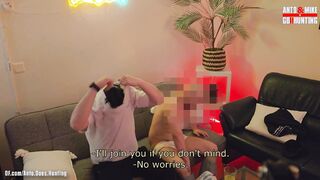 I take care of my gay-for-pay homie chris and he face romps me