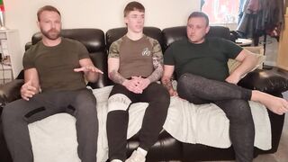 Hetero youngster and two Bi-curious Folks get rock-hard