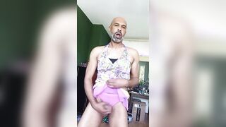 Gigantic ebony trouser snake sissy in rosy ejaculates for you