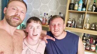 Fellatios and Milking with Bisexual Duo