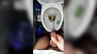 Teenage urinating again