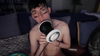 ASMR munching your ears after the good-sized game