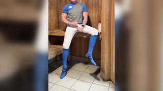 Alpha Joy in the Sauna with JockDad87 Part6