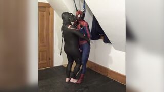 shoeless protection drone vs spiderman part 1