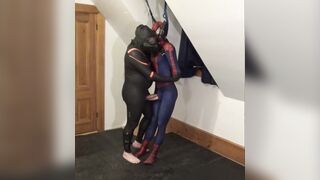 shoeless protection drone vs spiderman part 1